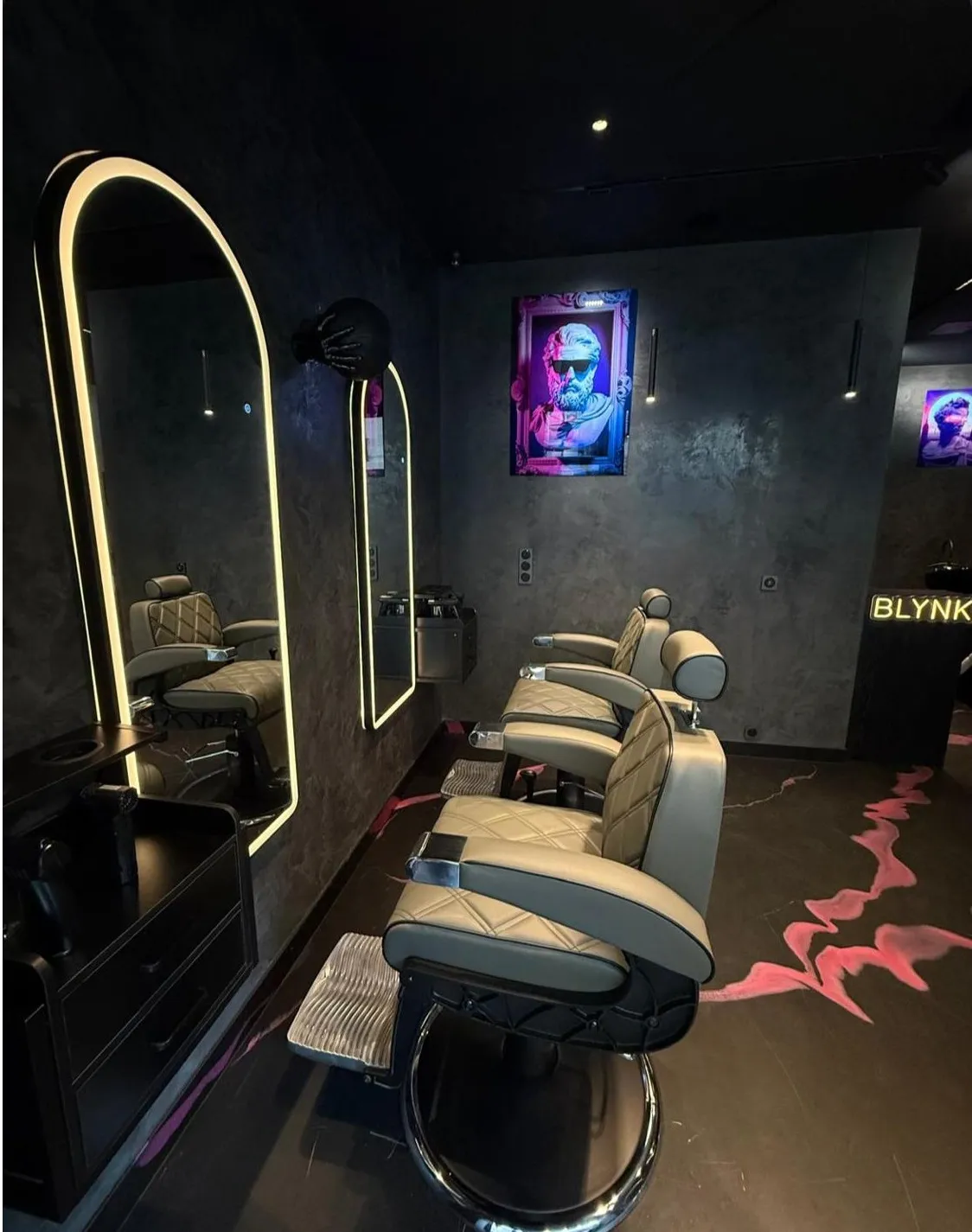 Siège du salon BLYNK